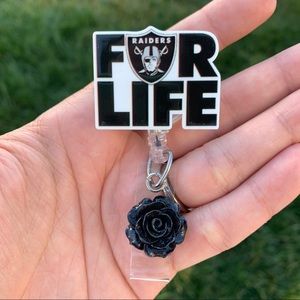 For Life Raiders Badge Holder